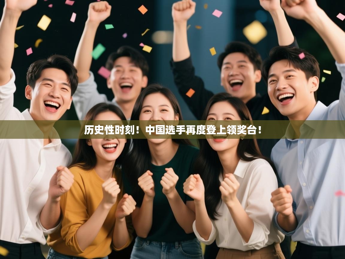 历史性时刻！中国选手再度登上领奖台！  第1张