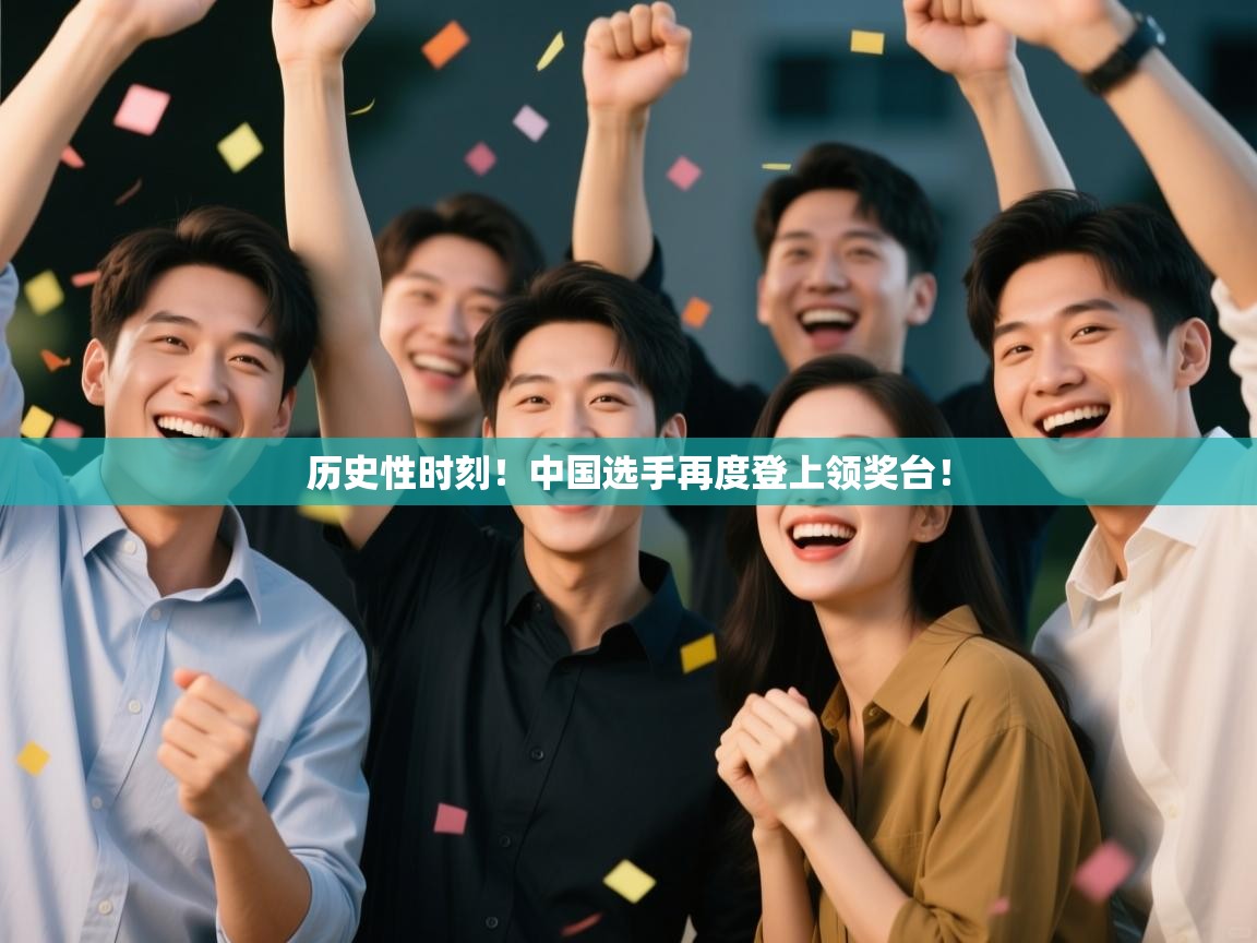 历史性时刻！中国选手再度登上领奖台！  第2张